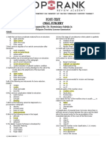 Post-Test Oral Surgery: Prepared By: Dr. Herminiano Subido JR