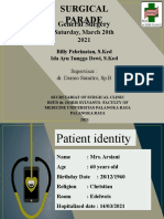 General Surgery: Saturday, March 20th 2021