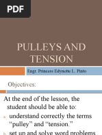 Pulleys and Tension: Engr. Princess Edynette L. Pinto