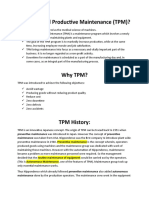 What Is Total Productive Maintenance (TPM) ?