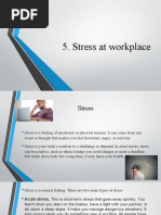 Unit 5 Stress at Workplace