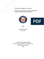 MSDM Proposal Mulki Setiawan (S1B1 17 192)