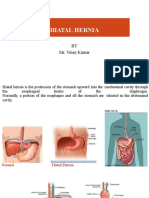 Hiatal Hernia: BY MR, Vinay Kumar