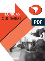 Técnicas: Culinarias