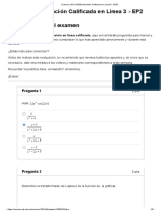 Examen - (ACV-S05) Evaluación Calificada en Linea 3 - EP2