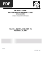 Manual Organizacional Empresa Pequeña de Comida Rapida