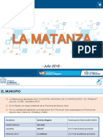 DG La Matanza Julio 2018 PDF