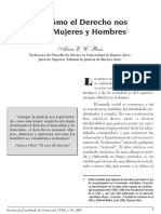 Artículo - de Como El Derecho Nos Hace Mujeres y Hombres.