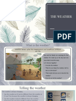 The Weather: Grade 3