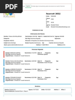 Travel Itinerary