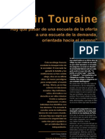 Entrevista Alain Touraine