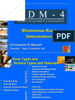 Bituminous Road Pavement Deterioration