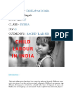 A Child Labour in India