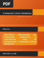 Evaluación Léxico-Semántica