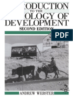 Andrew Webster (Auth.) - Introduction To The Sociology of Development-Macmillan Education UK (1990)