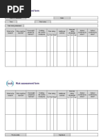 NEW WORD FORMAT IOSH Risk Assessment Project