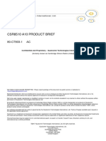 Csr8510 A10 Product Brief: 80-CT903-1 AC