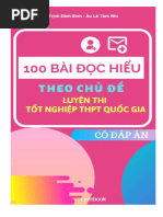 100 Bài tập đọc hiểu Tiếng Anh theo chủ đề có đáp án