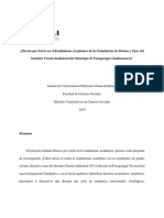 Proyecto Metodos Cuantitativos Efectos Del Estres Tercera Entrega Si