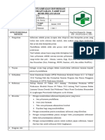 7.1.2.3 Sop Penyampaian Informasi Pendaftaran, Tarif, Jenis Pelayanan