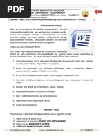 8º Guia 2 - Entorno de Trabajo de Word