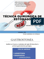 Tecnicas QX de Estomago