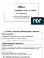 Système D'information Et Bases de Données: Pr. Nour El Houda Chaoui