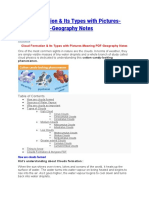 Cloud Formation & Its Types With Pictures-Meaning PDF-Geography Notes