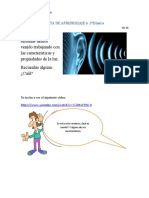 RUTA DE APRENDIZAJE 6 3eros Ciencias (1) - EL SONIDO