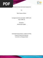 Plantilla #2 - Unidad 3 - Reto 4 - Análisis de Técnicas e Instrumentos de Investigación Con Las Infancias - Instrumento de Observación