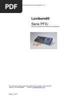 PFXi User Manual V1 - 3 - Spanish LOVIBOND