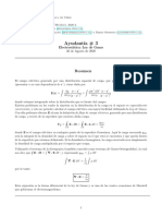 Solución Ayudantía 3 Electromagnetismo