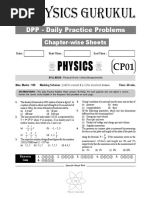 Physics: DPP - Daily Practice Problems