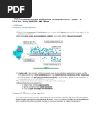 Kaumaram Sushila International Residential School Grade:-9 IGCSE Sub: - Biology CHAPTER: - UNIT 3 Notes