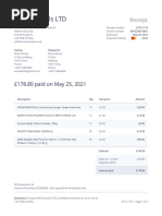 MV Essentials LTD: 178.80 Paid On May 25, 2021