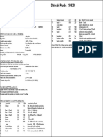 Datos de Prueba 3348230: Especificacion de La Bomba