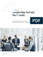 Leadership Beyond The C-Suite, McKinsey 2019