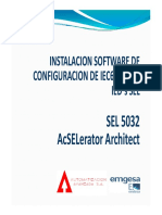 Anexo 3. GUIA DE INSTALCION SEL 5032 AcSELerator Architect