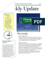 Weekly Update 2011.3.24