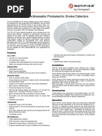 Addressable Photoelectric Smoke Detectors: FSP-951 Series