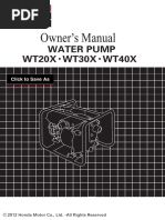 WT30X Trash Pump Manual