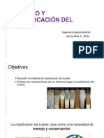 Estudio Y Clasificación Del Suelo: Ingeniería Agroindustrial Jenny Ávila V., M.SC