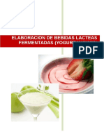 Bebidas Lacteas Fermentadas