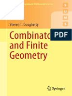 (2020) - Steven Dougherty. Combinatorics and Finite Geometry