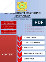 Rajiv Gandhi Govt Polytechnic, Itanagar A.P.: Sewerage System in Hilly Region