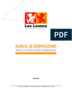 Manual de Orientaciones para La Innovación Curricular