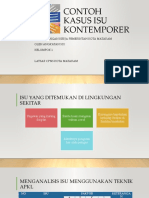 Contoh Kasus Isu Kontemporer Kelompok