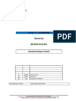 Level 3 - Standard: Electrical Design Criteria