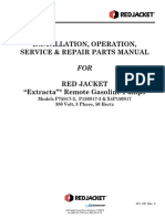 Installation, Operation, Service & Repair Parts Manual