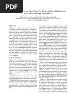 Revisiting Software Zero-Copy For Web-Caching Applications With Twin Memory Allocation